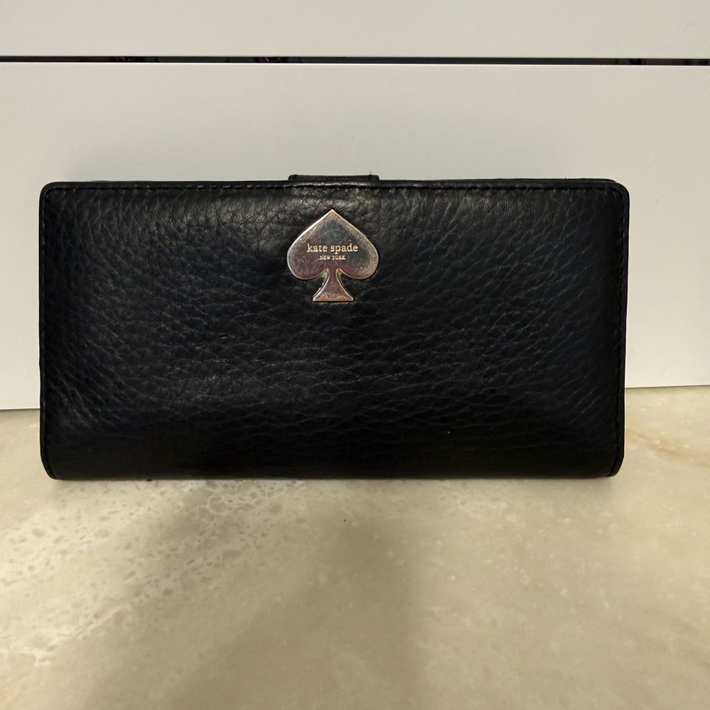 Kate Spade Black Leather wallet